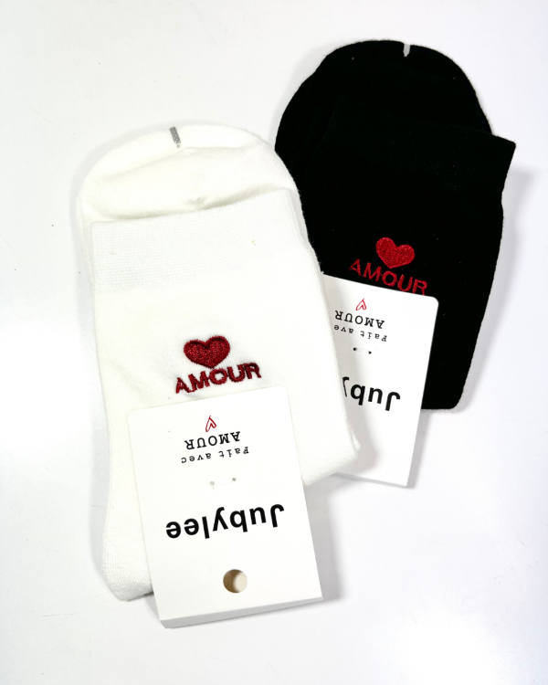 Chaussettes Coeur Amour – Image 2