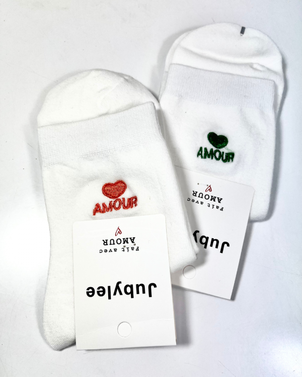 Chaussettes Coeur Amour – Image 3